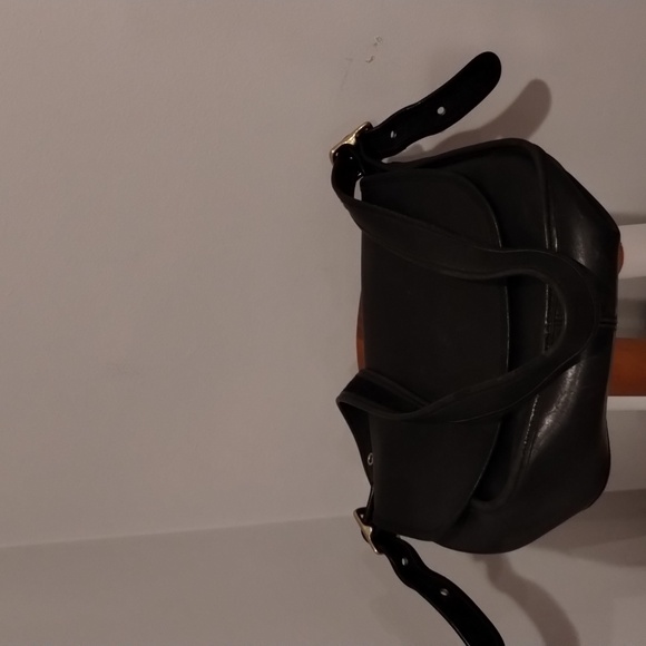 Coach Leather Crossbody Bag Vintage Black Patricia's Legacy Shoulder Bag 9951 - Picture 4 of 17